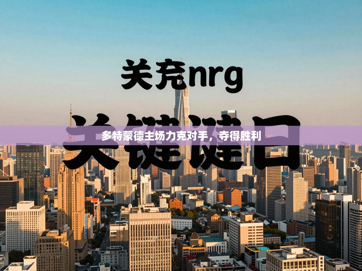 多特蒙德主场力克对手,夺得胜利 第2张