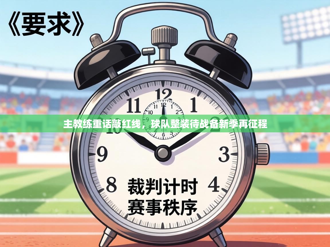 主教练重话敲红线,球队整装待战备新季再征程 第1张